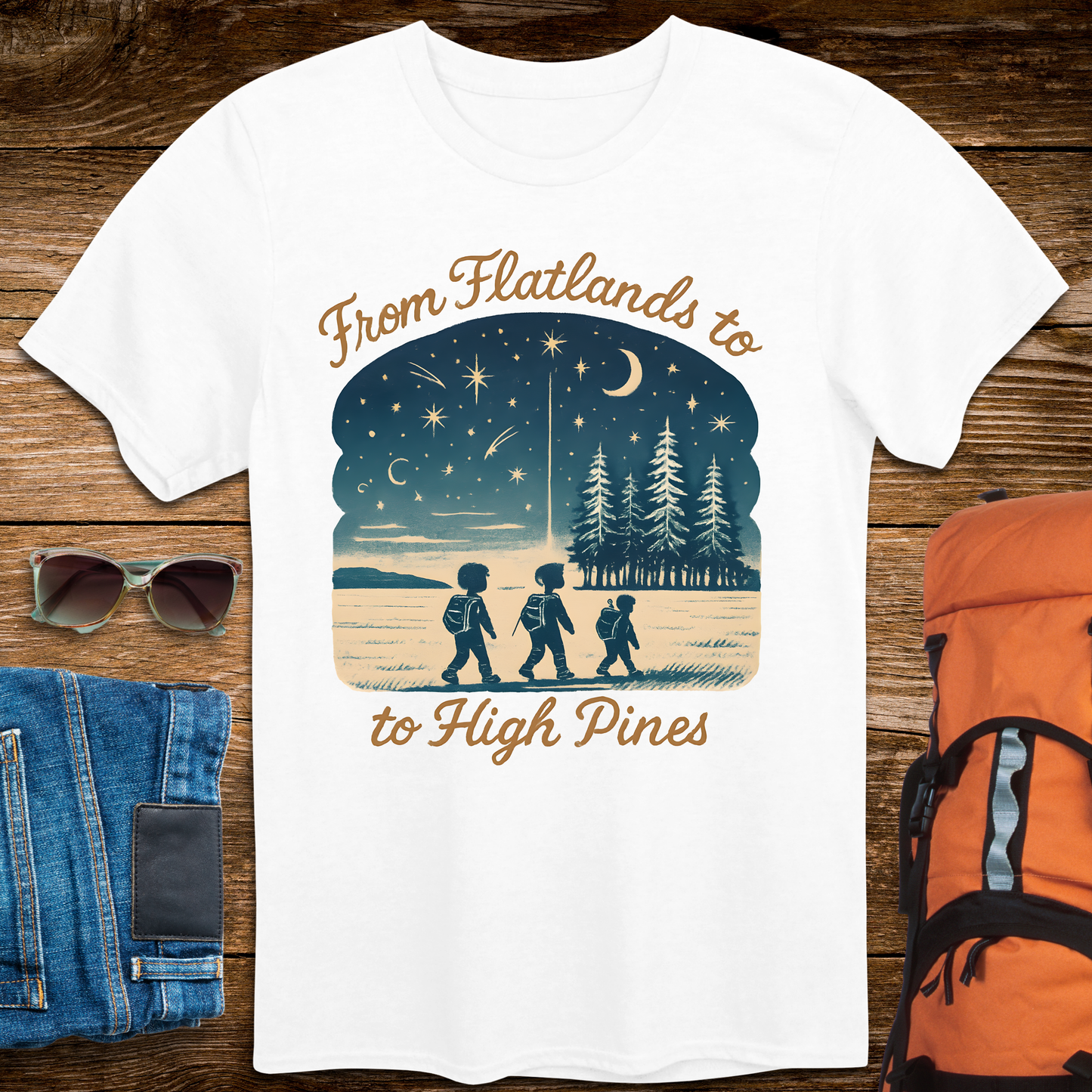 From Flatlands to High Pines