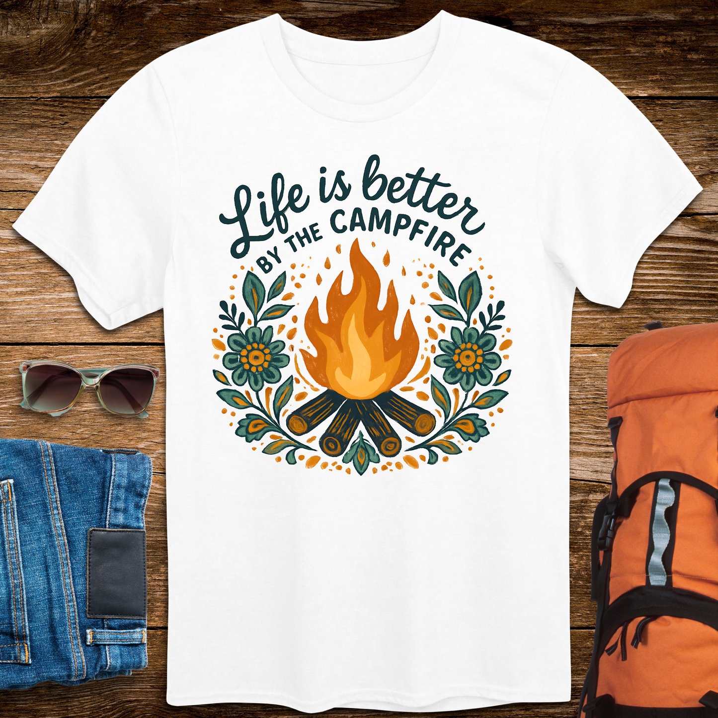 Life Is Better By The Campfire