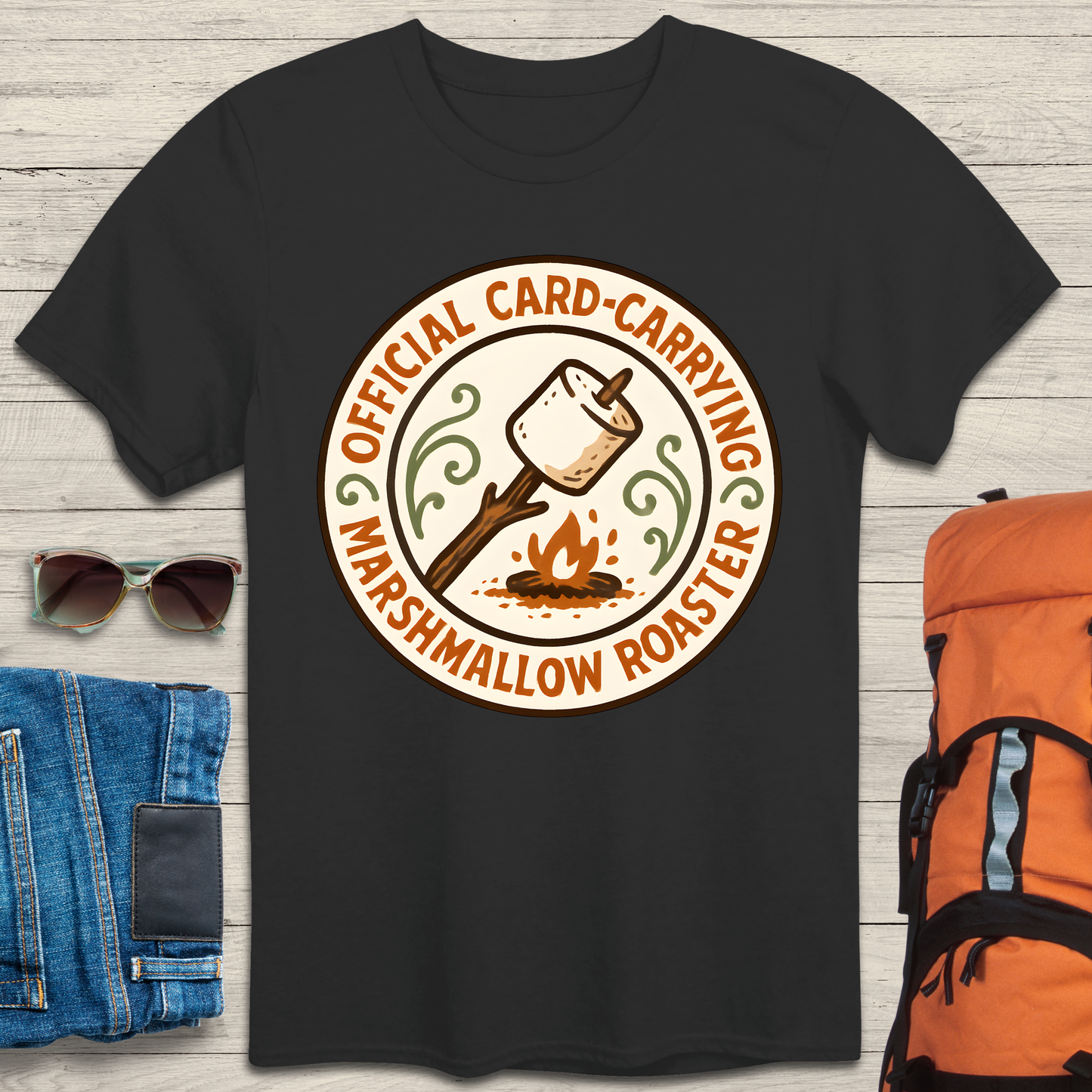 Card-Carrying Marshmallow Roaster