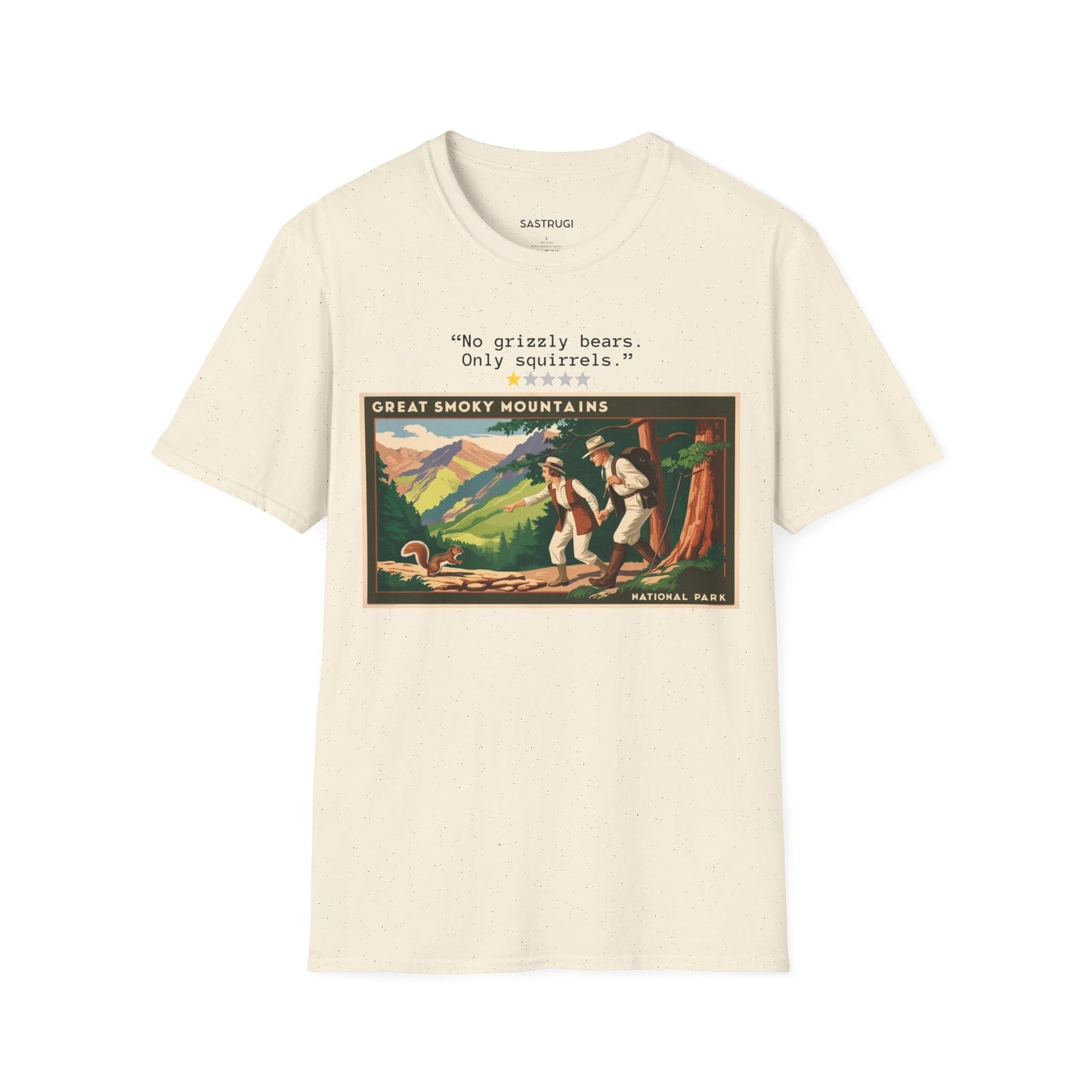Great Smoky Mountains - 1 Star Rating WPA Tee