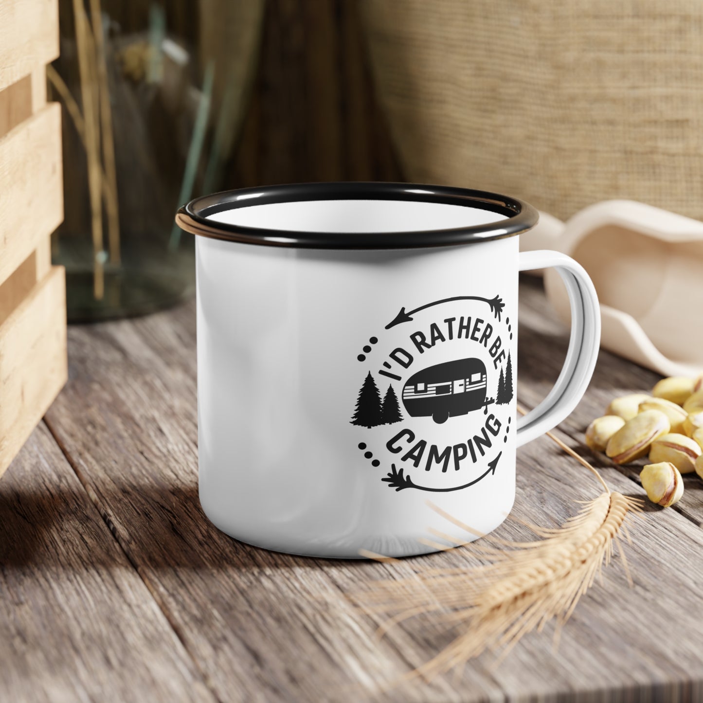 I'd Rather Be Camping - Camp Mug