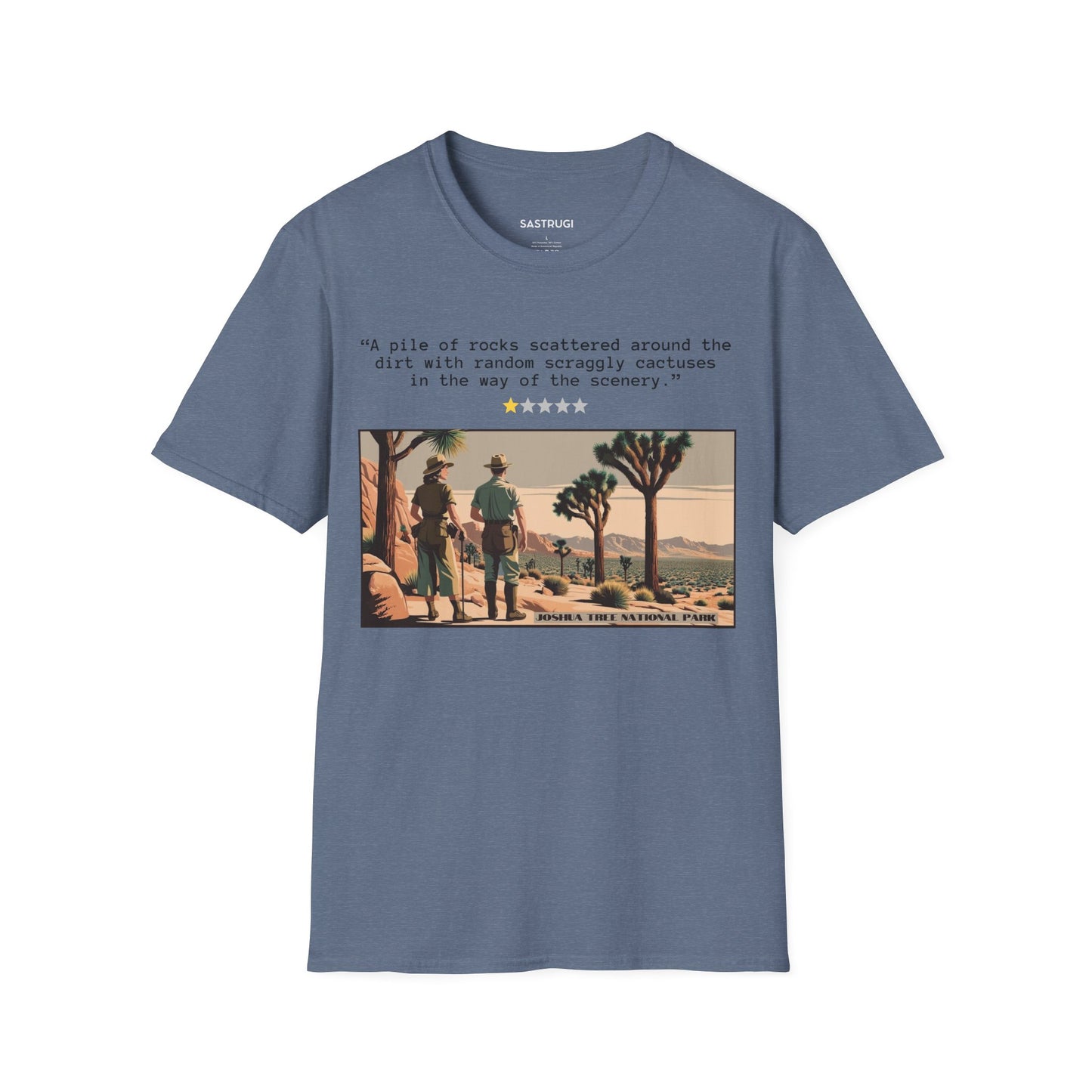 Joshua Tree National Park - 1 Star Rating WPA Tee