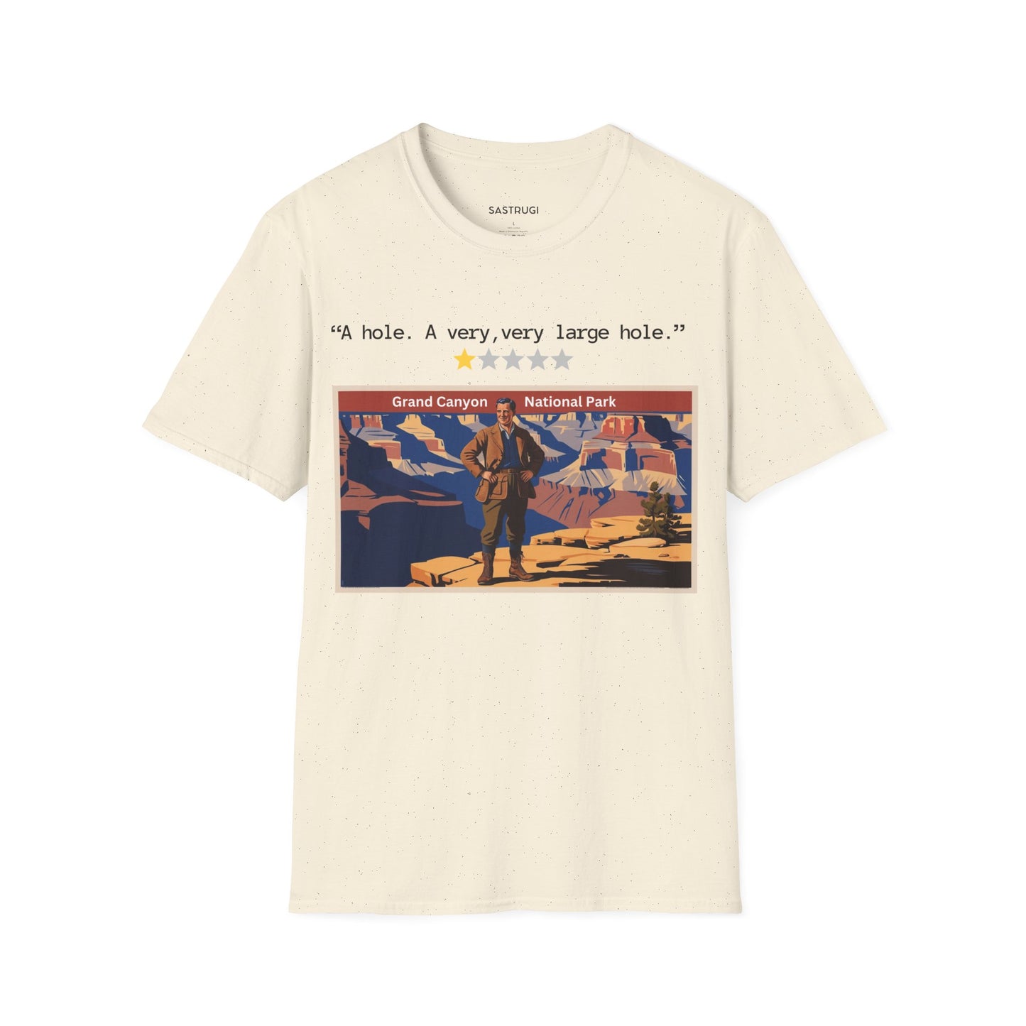 Grand Canyon A Very Large Hole - 1 Star Rating WPA Tee