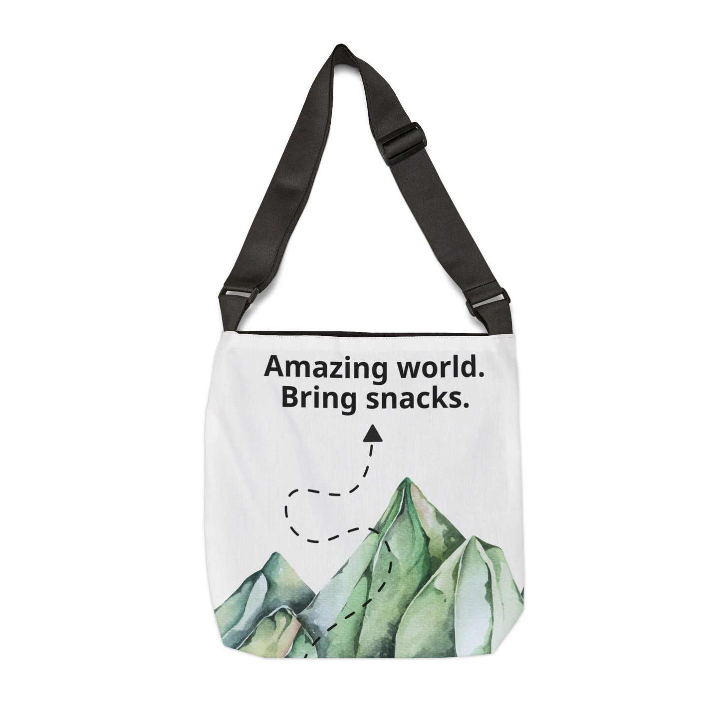 Bring Snacks Green Mountain Tote