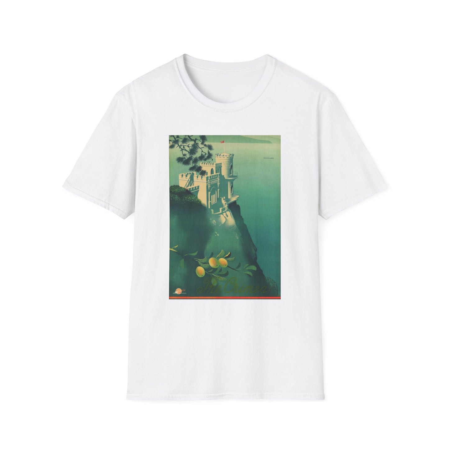 The Crimea Vintage Travel Art