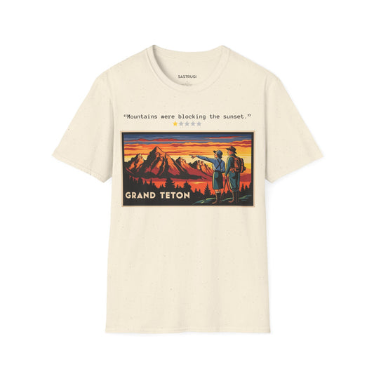 Grand Teton National Park - 1 Star Rating WPA Tee