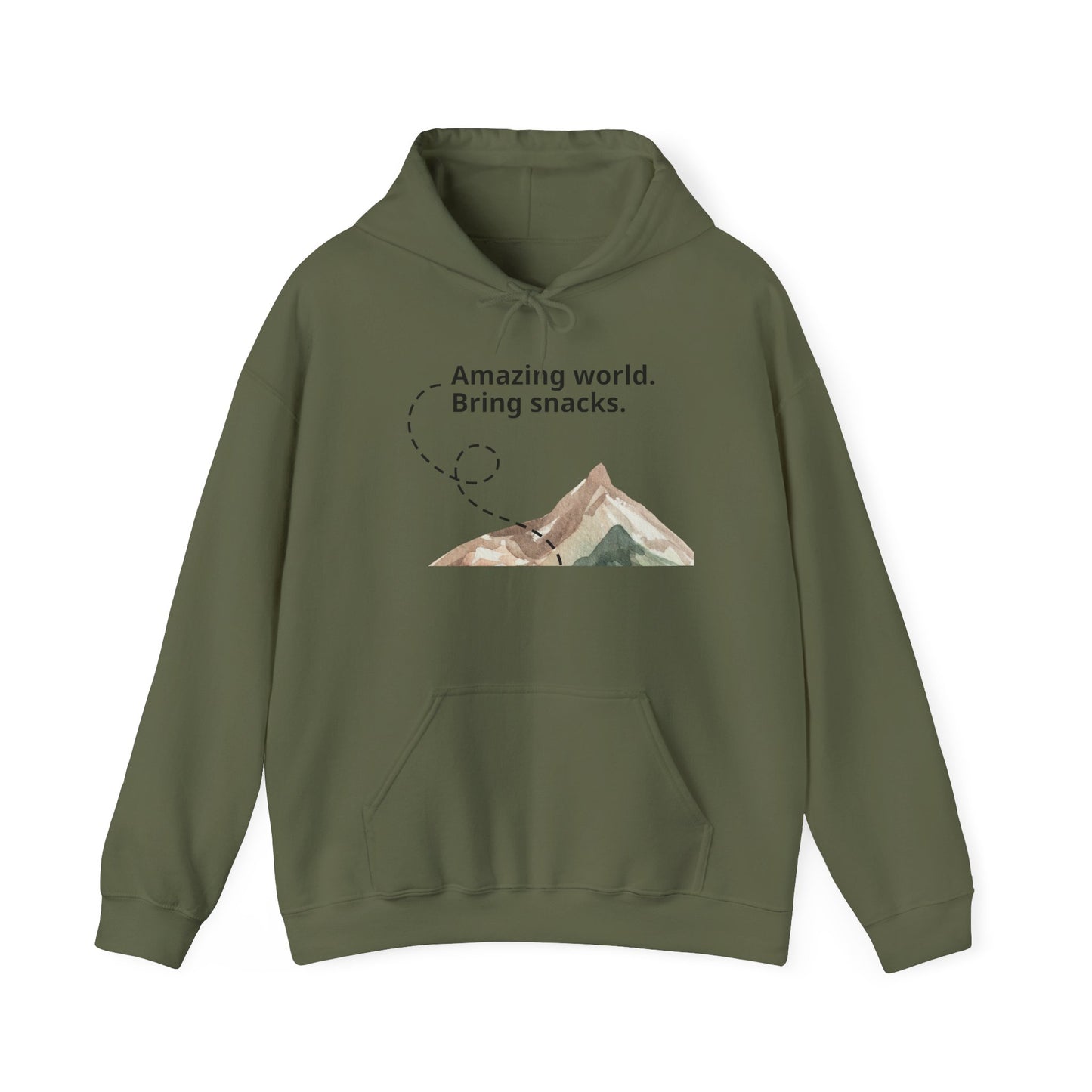 Off the beaten path Hooded Sweatshirt