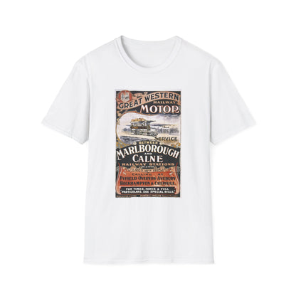 Great Western Railway Motor Vintage Travel Art