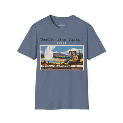 Yellowstone National Park Old Faithful - 1 Star Rating WPA Tee