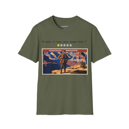 Grand Canyon A Very Large Hole - 1 Star Rating WPA Tee
