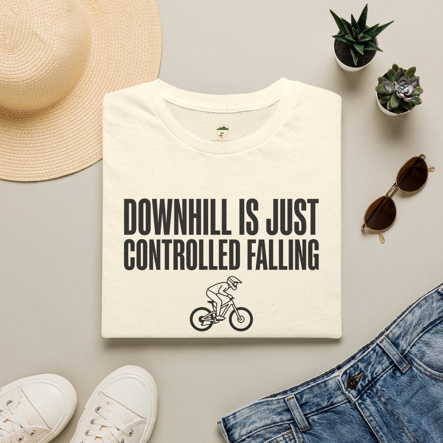 Downhill Is Controlled Falling