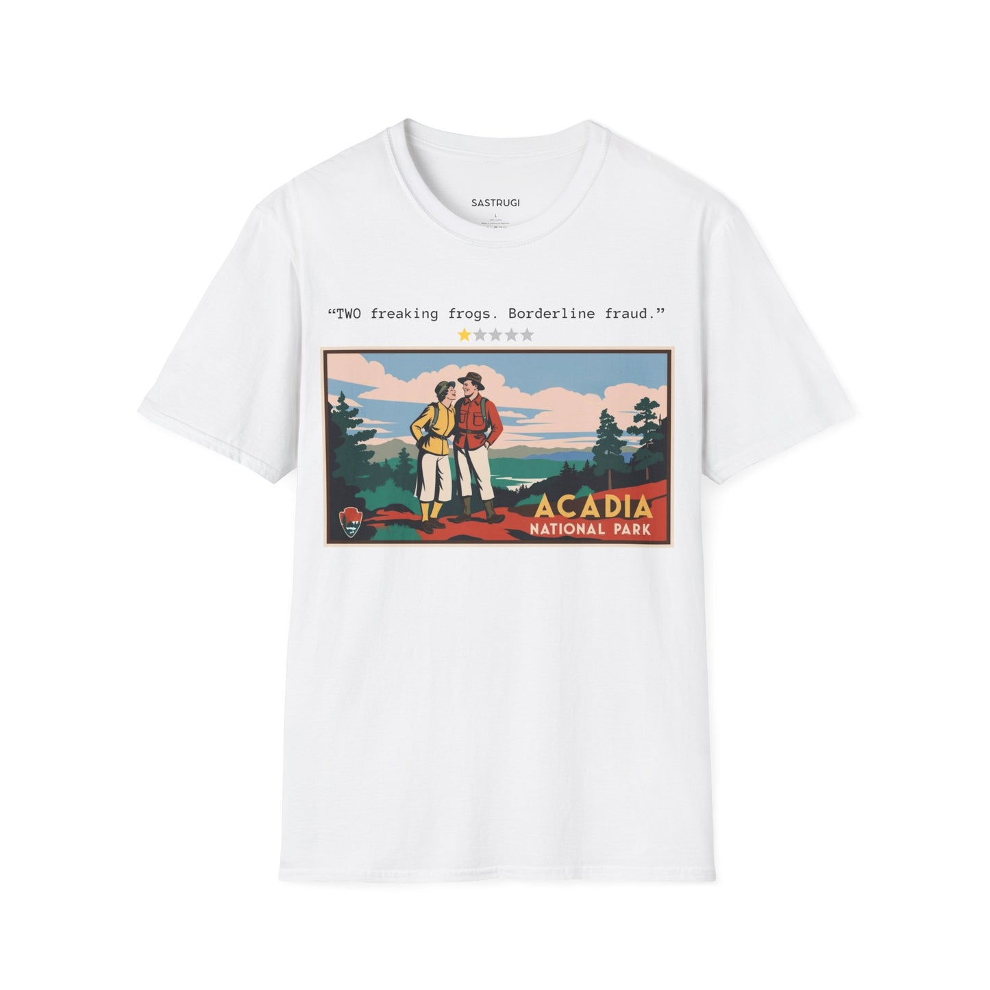 Acadia National Park - 1 Star Rating WPA Tee