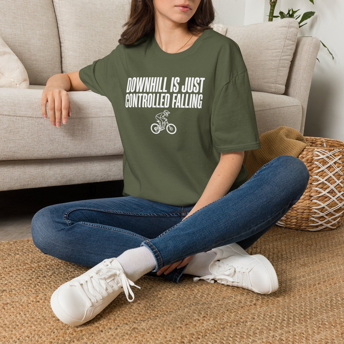 Downhill Is Controlled Falling