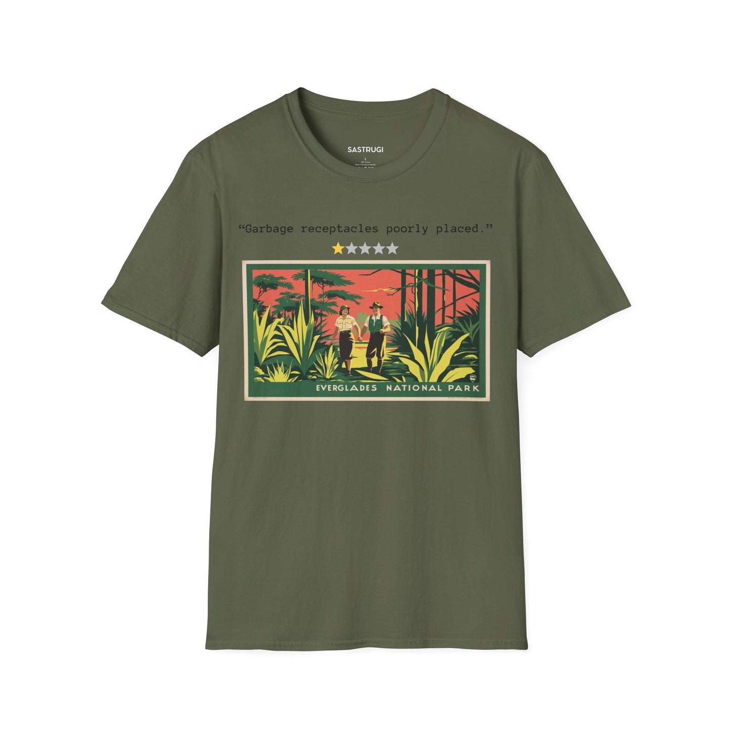 Everglades National Park Trail - 1 Star Rating WPA Tee