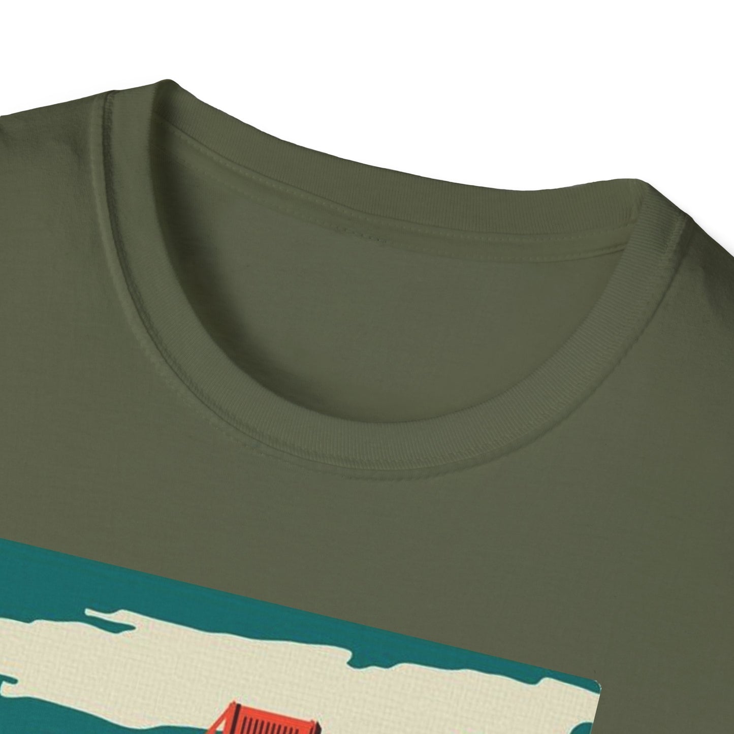 San Francisco City by the Bay Vintage Travel Art