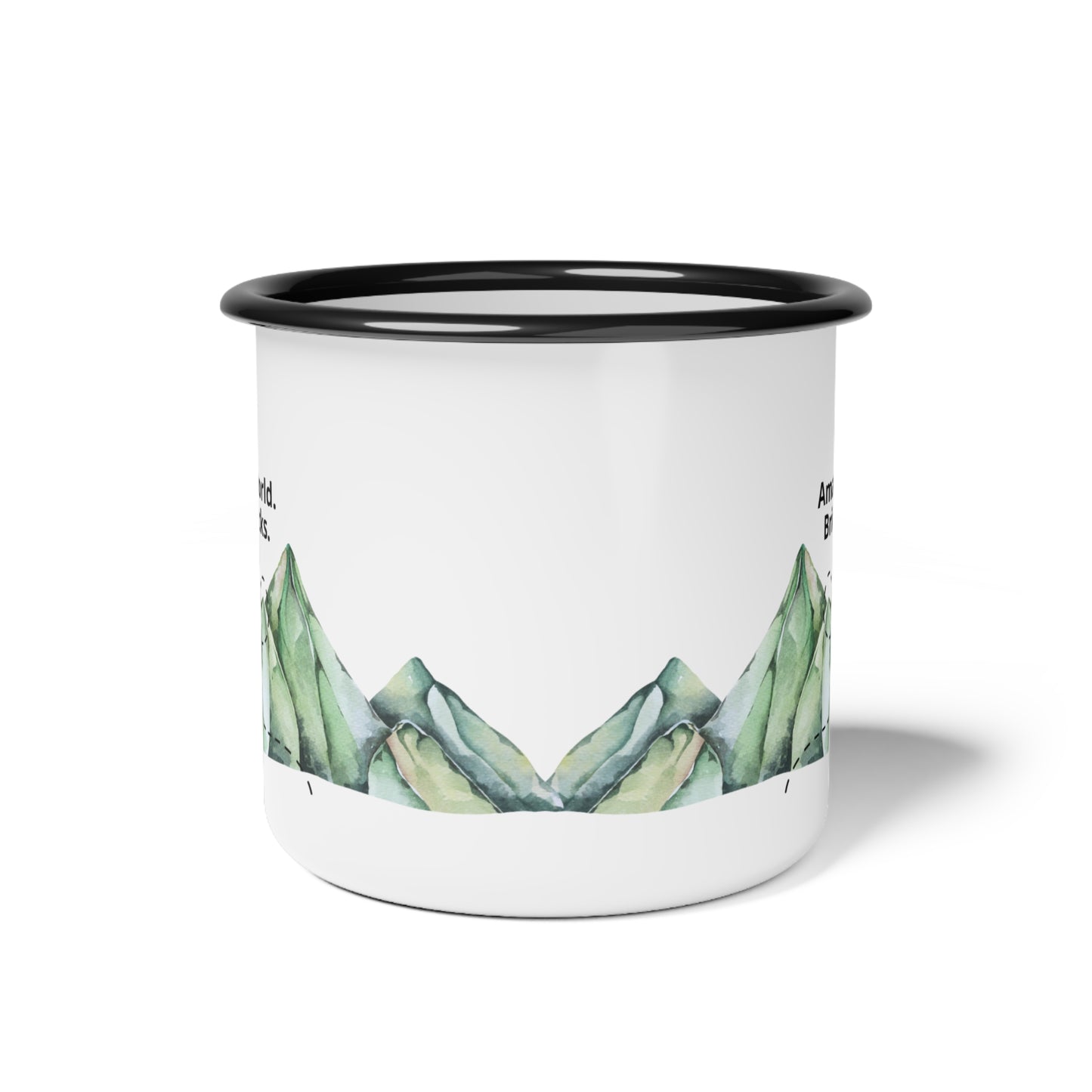 Amazing World, Bring Snacks - Camp Mug