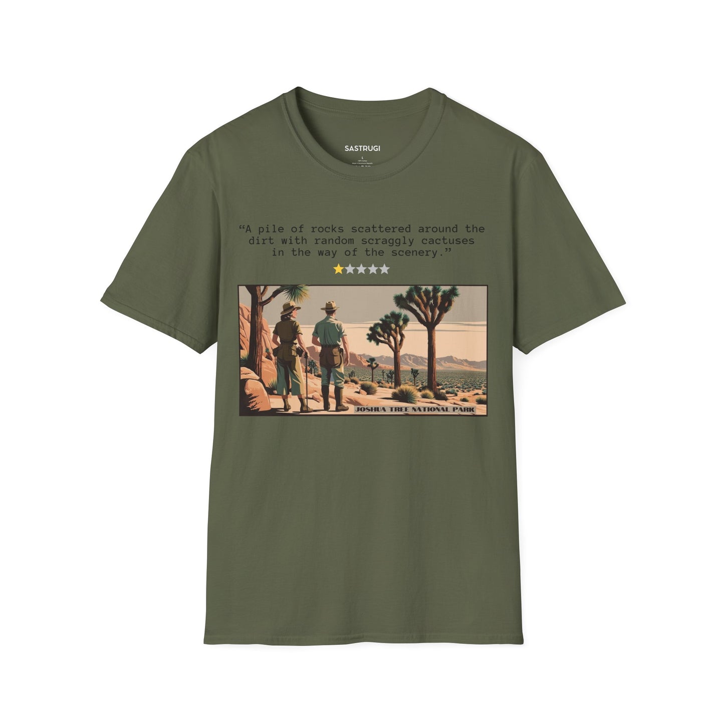 Joshua Tree National Park - 1 Star Rating WPA Tee