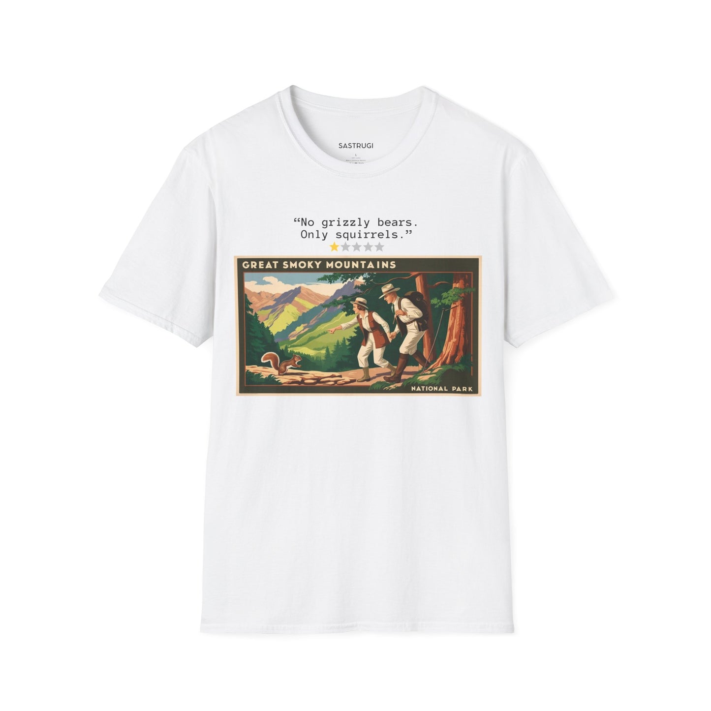 Great Smoky Mountains - 1 Star Rating WPA Tee
