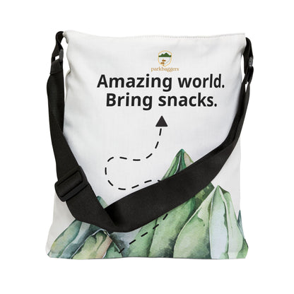 Bring Snacks Green Mountain Tote Parkbaggers