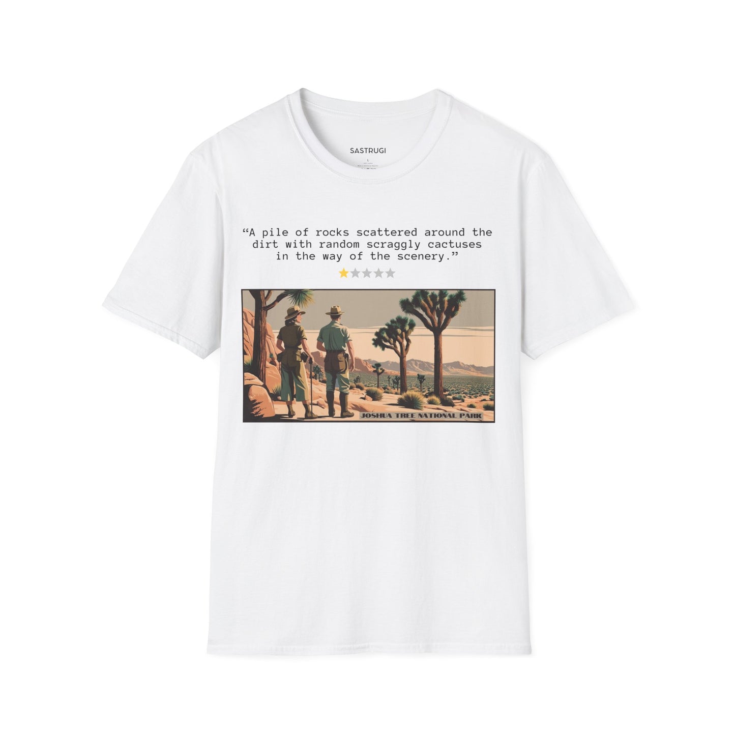 Joshua Tree National Park - 1 Star Rating WPA Tee