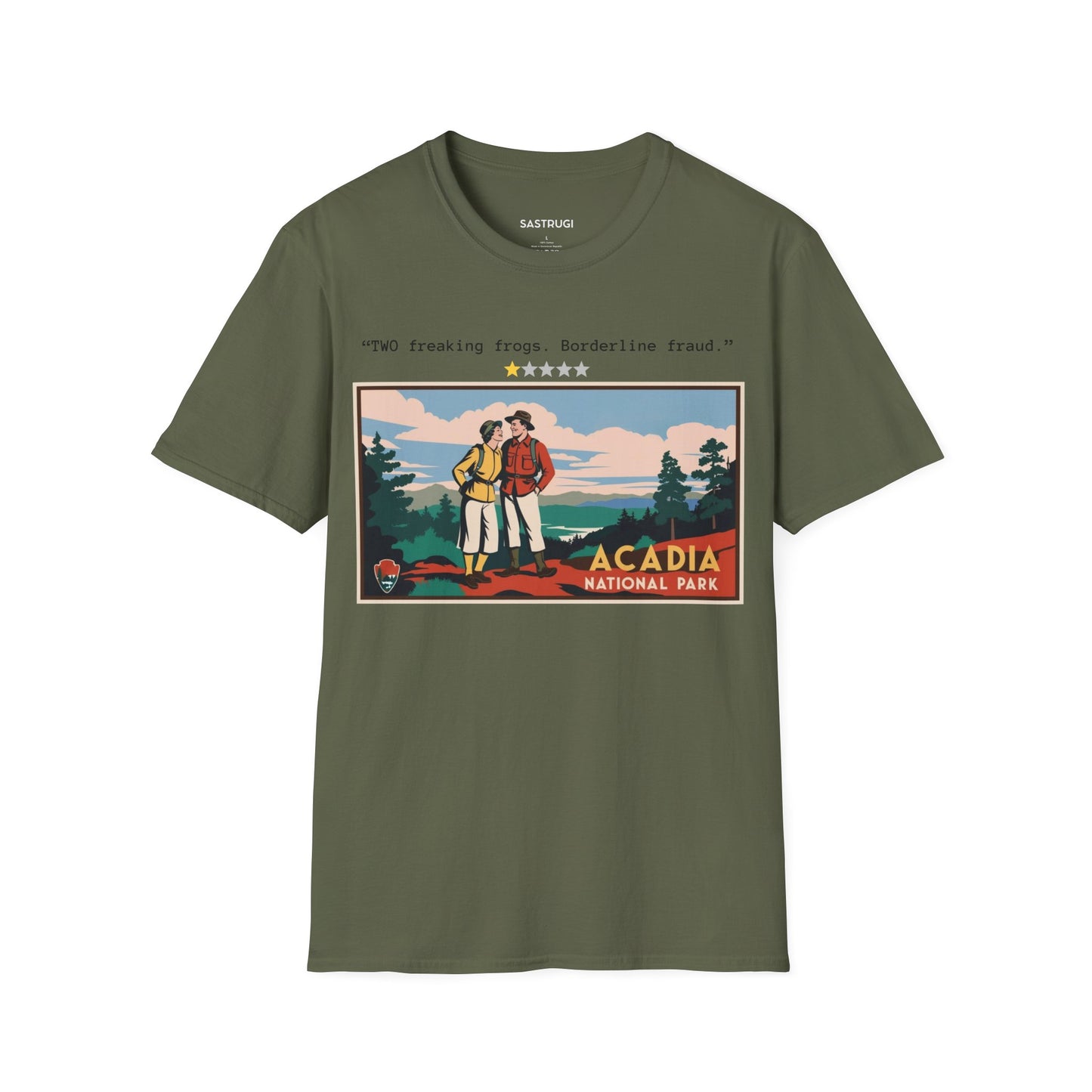 Acadia National Park - 1 Star Rating WPA Tee