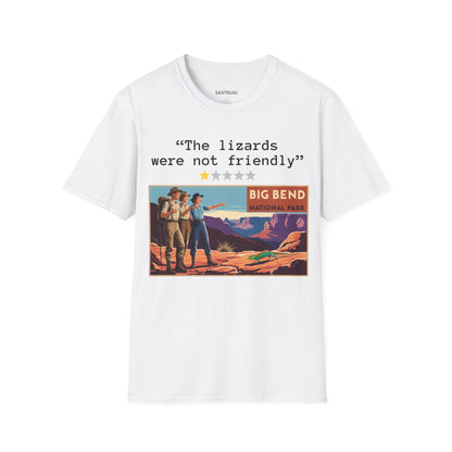 Big Bend Friendly Lizards - 1 Star Rating WPA Tee