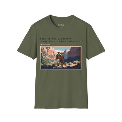 Zion National Park - 1 Star Rating WPA Tee