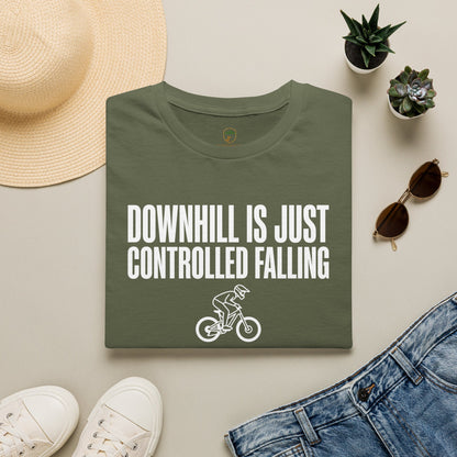 Downhill Is Controlled Falling