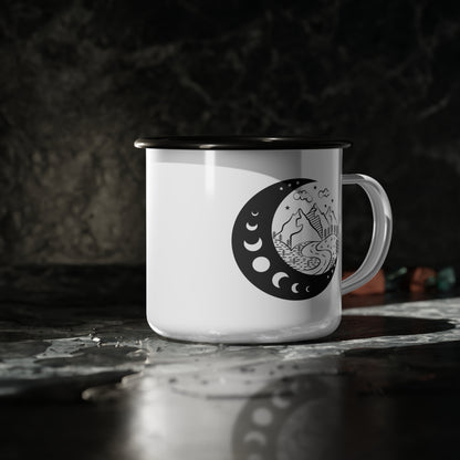 Moon over the Mountains - Camp Mug