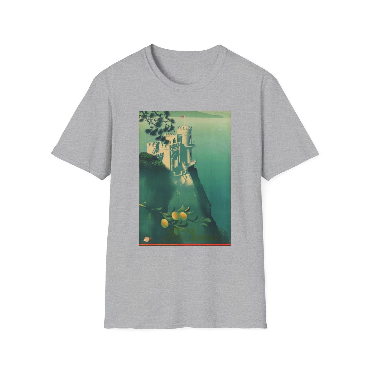 The Crimea Vintage Travel Art