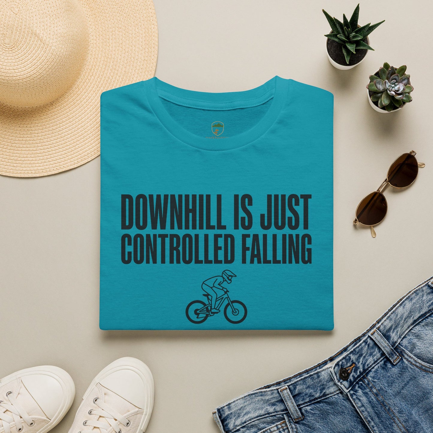 Downhill Is Controlled Falling