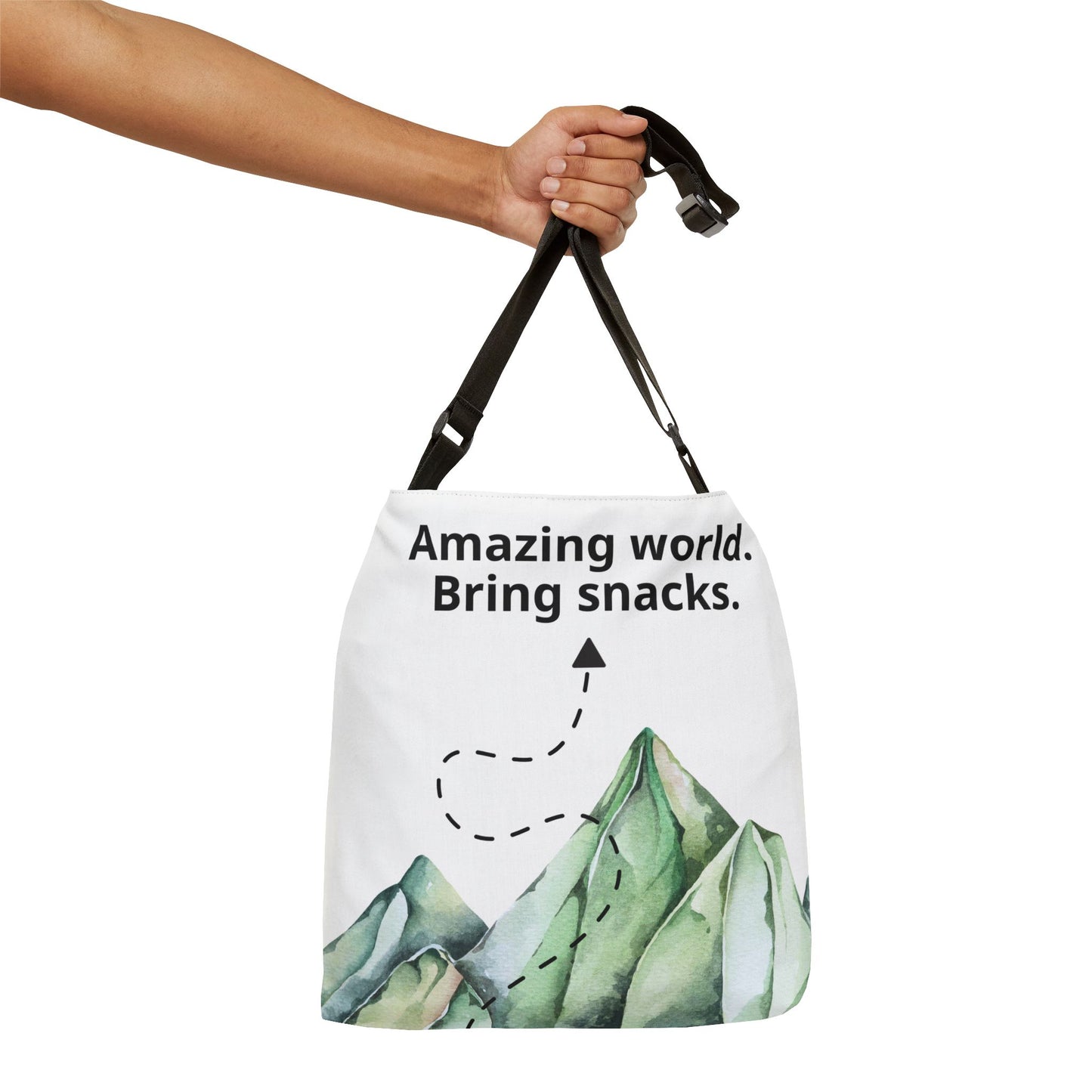 Bring Snacks Green Mountain Tote