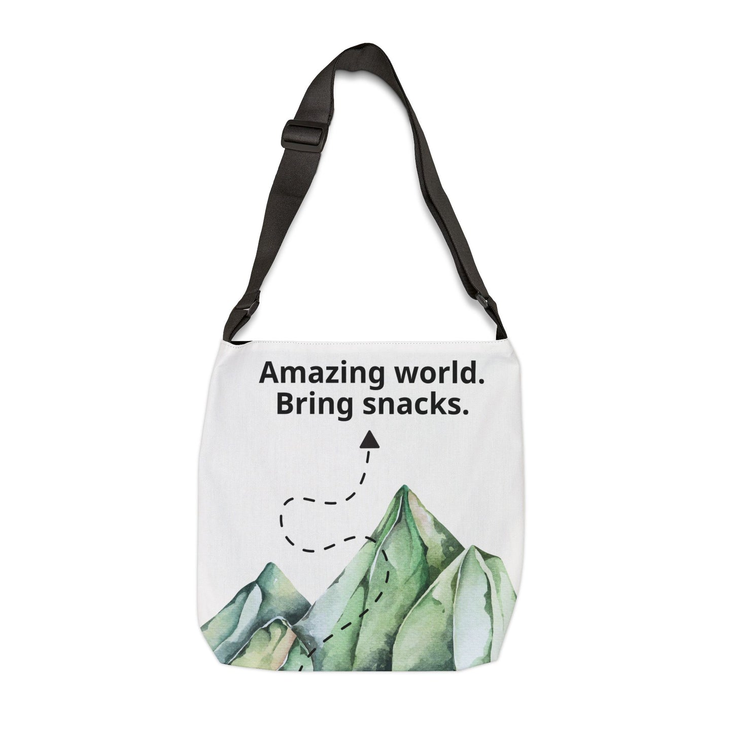 Bring Snacks Green Mountain Tote