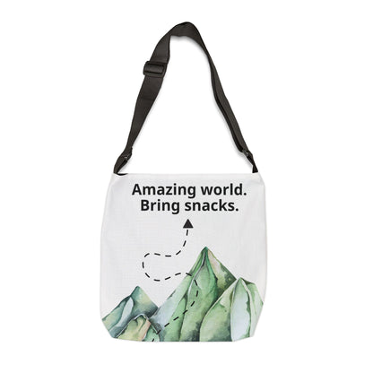Bring Snacks Green Mountain Tote