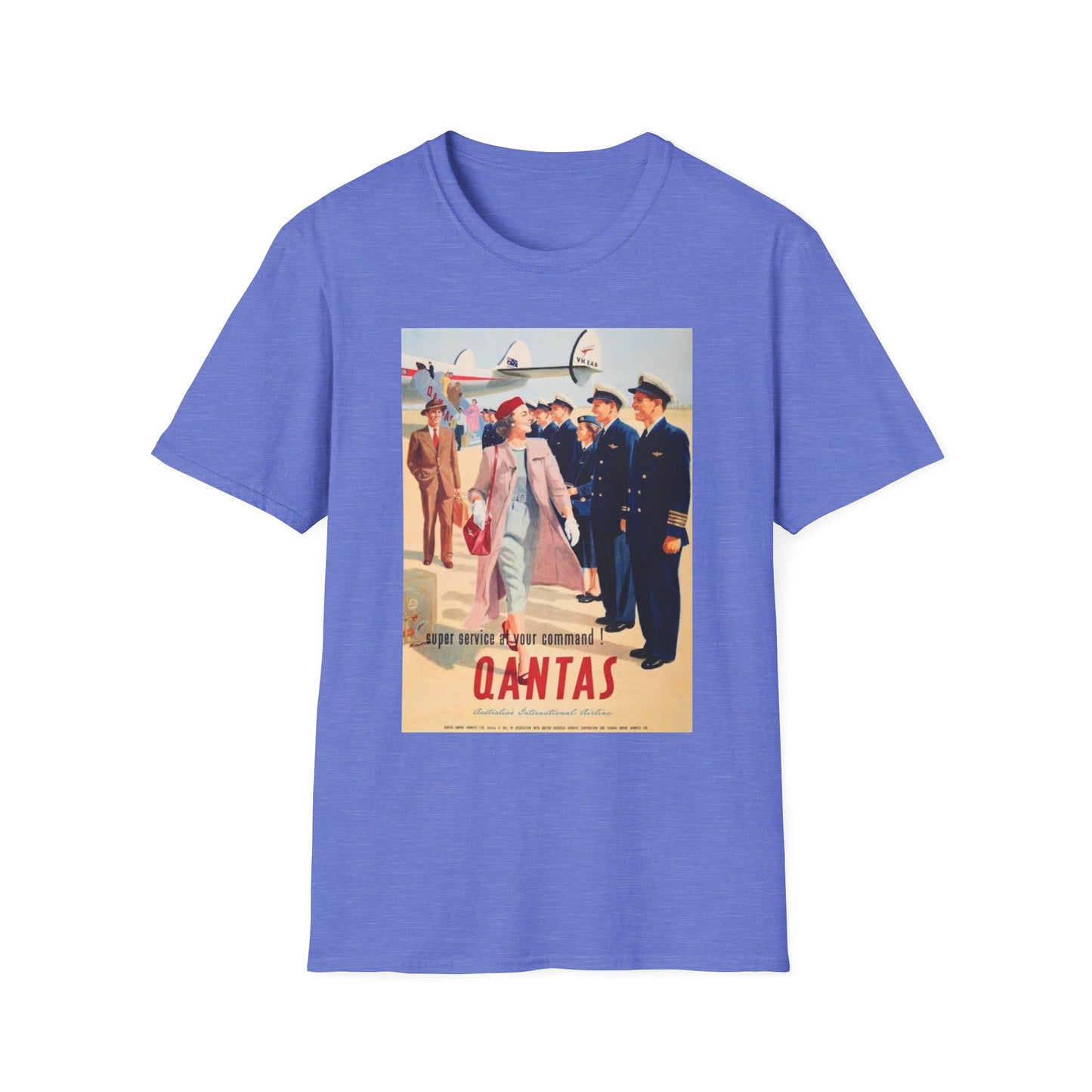 Quantas Vintage Travel Art