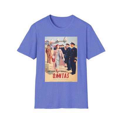 Quantas Vintage Travel Art