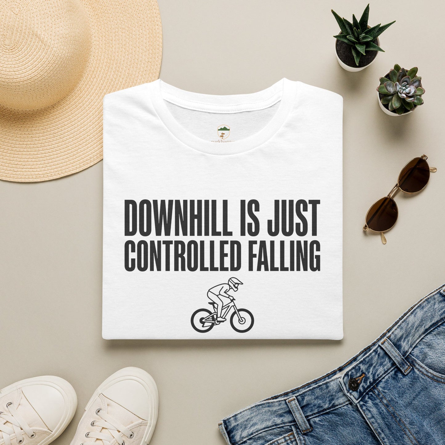 Downhill Is Controlled Falling