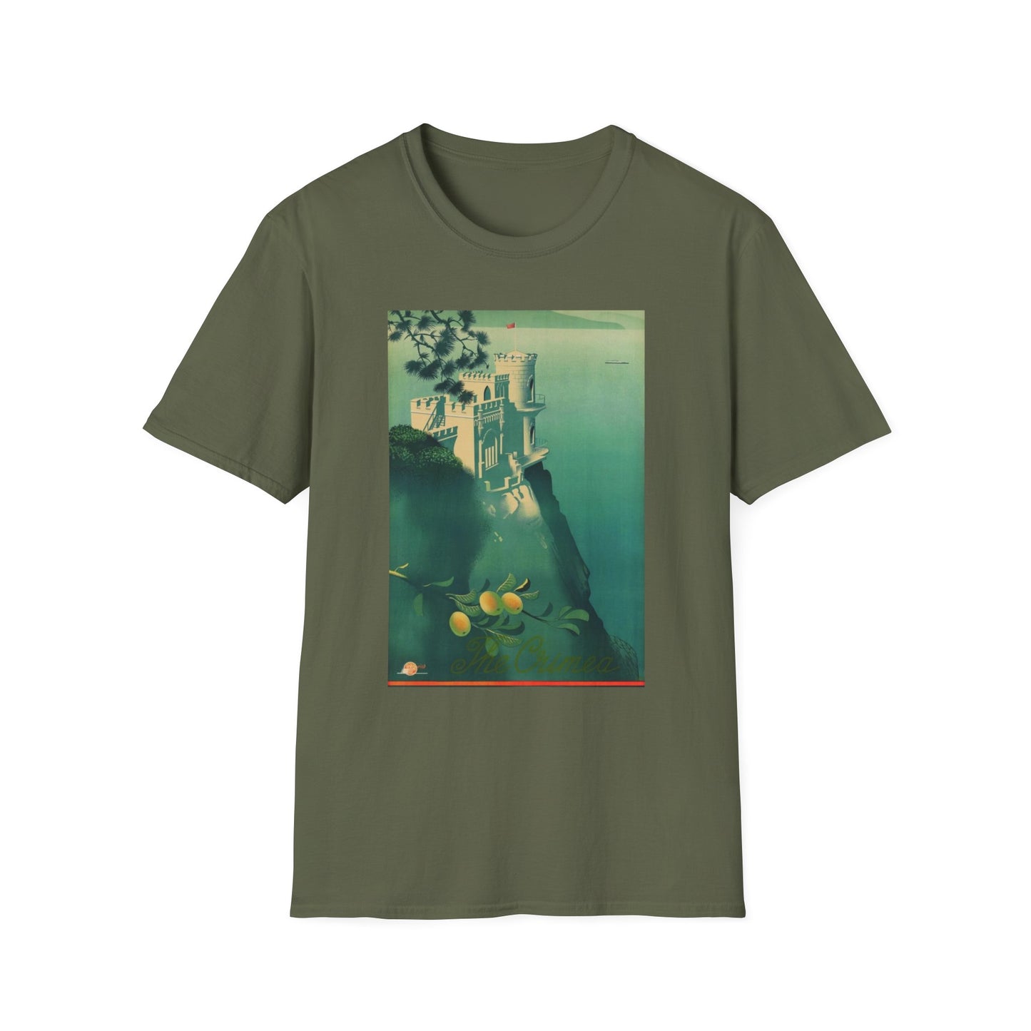 The Crimea Vintage Travel Art