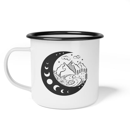 Moon over the Mountains - Camp Mug