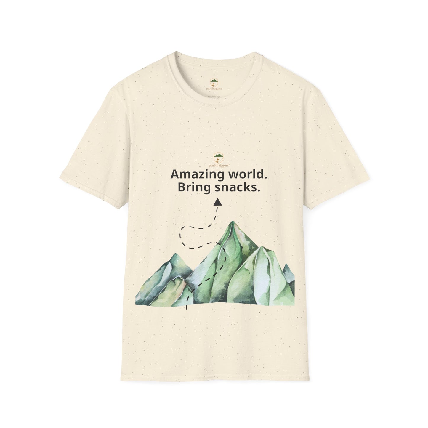 Bring Snacks Green Mountain - Tee Parkbaggers