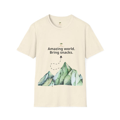 Bring Snacks Green Mountain - Tee Parkbaggers