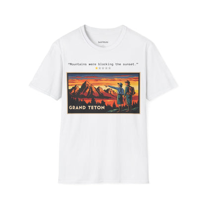 Grand Teton National Park - 1 Star Rating WPA Tee