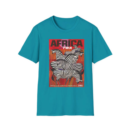 Africa TWA Vintage Travel Art