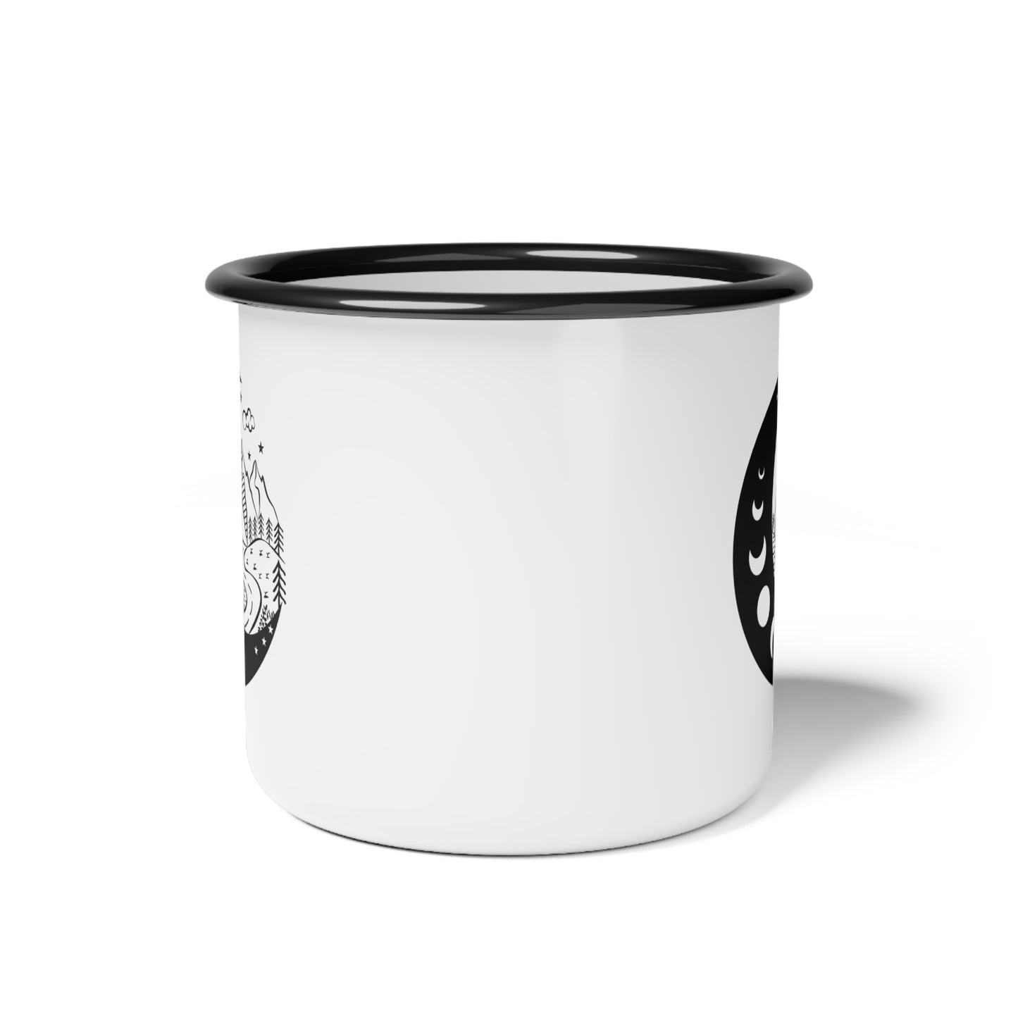 Moon over the Mountains - Camp Mug