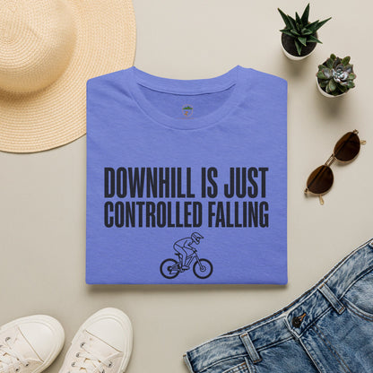 Downhill Is Controlled Falling