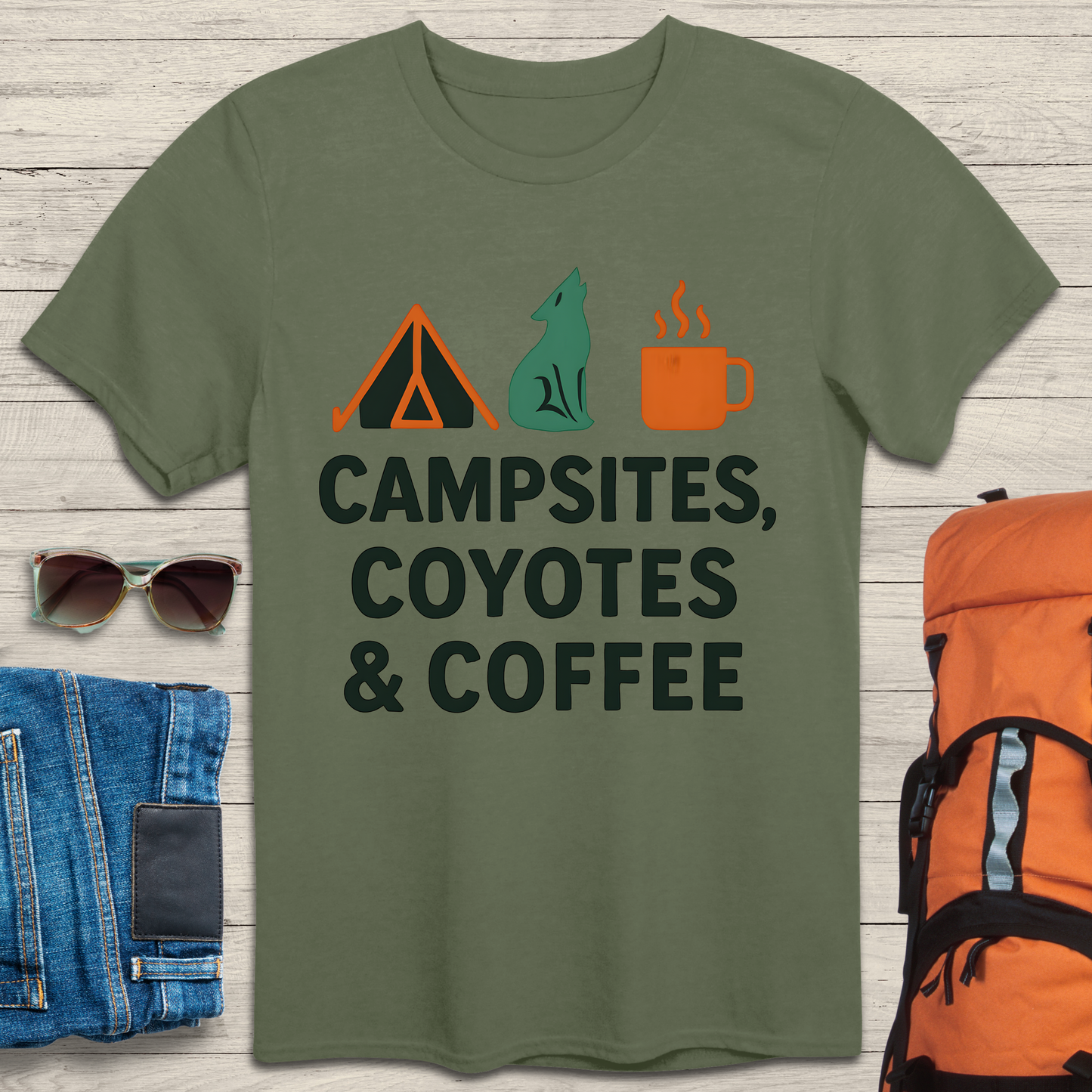 Campsites, Coyotes and Coffee
