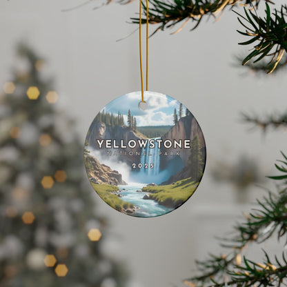 Personalized Yellowstone National Park Ornament (2-sided)