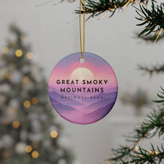 Personalized Great Smoky Mountains Ornament (2-sided)