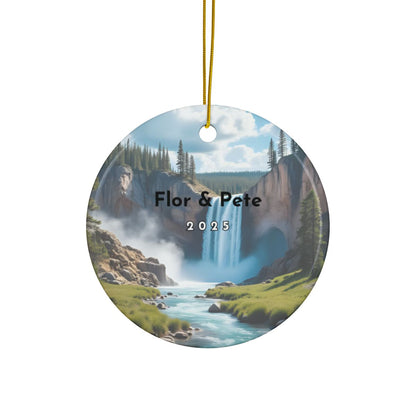 Personalized Yellowstone National Park Ornament (2-sided)