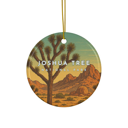 Personalized Joshua Tree National Park Ceramic Ornament (2-sided)